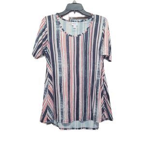 New Lularoe stripe pattern perfect T